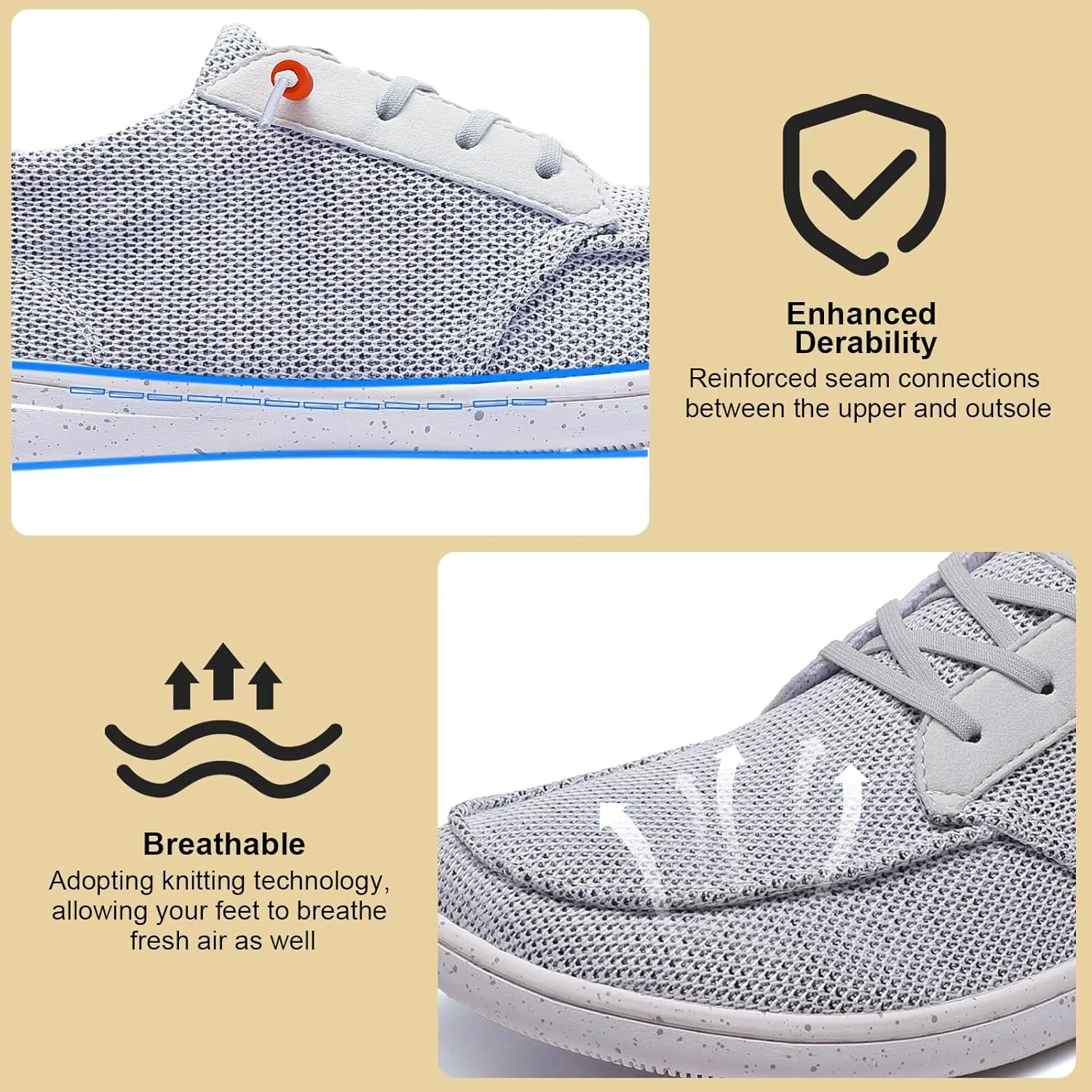 Barefoot Wide Toe Box Shoes for Women - Minimalist Barefoot Shoes with | Zero Drop Sole | Extra Wide Slip on for Walking