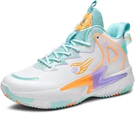 Basketball Shoes for Womens Mens Fashion Comfortable Volleyball Sneakers Breathable High Top Non Slip Outdoor Sport Woman Man Shoe