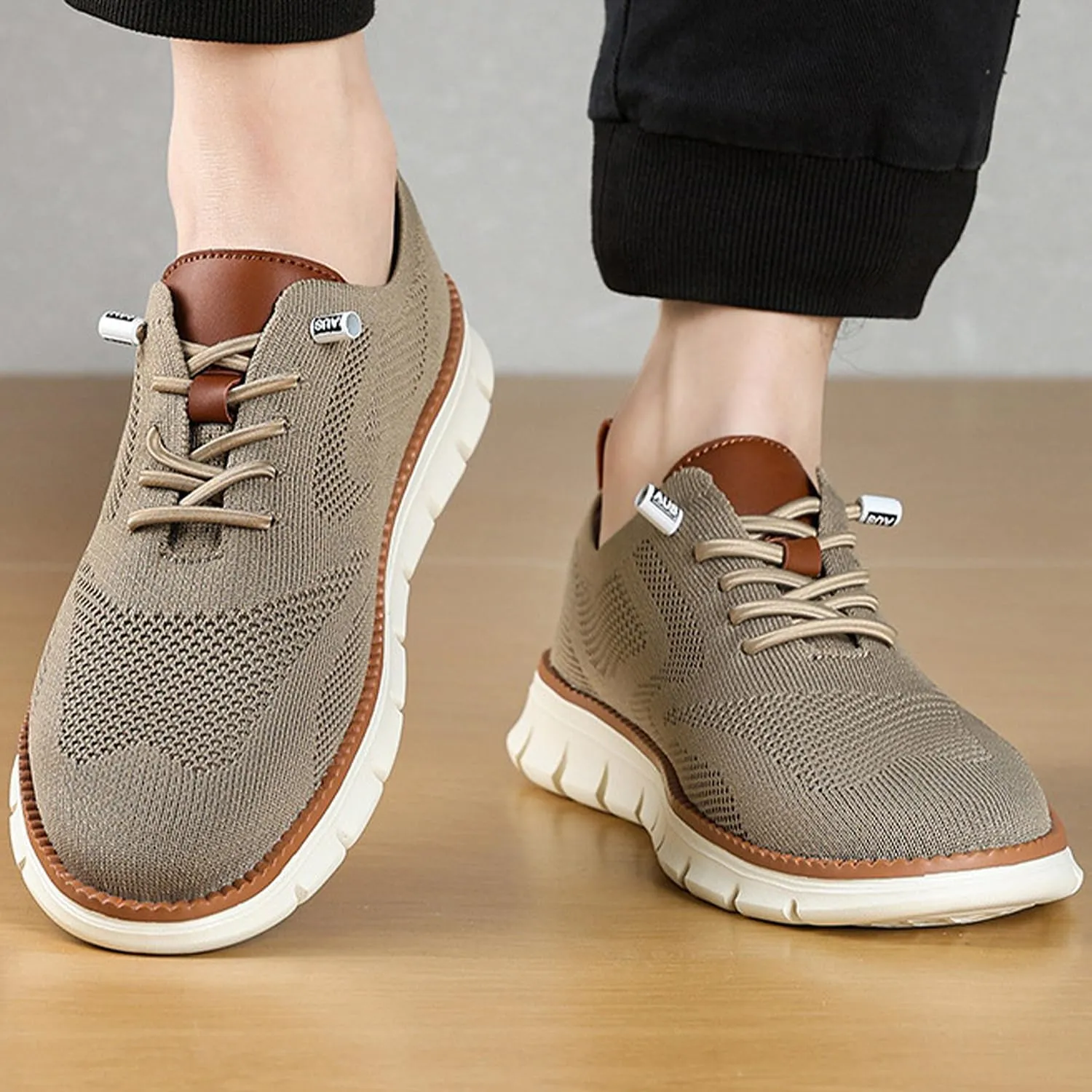Breeze Shoes for Men Oxfords, Casual Shoes Breathable, Lightweight Walking Shoes