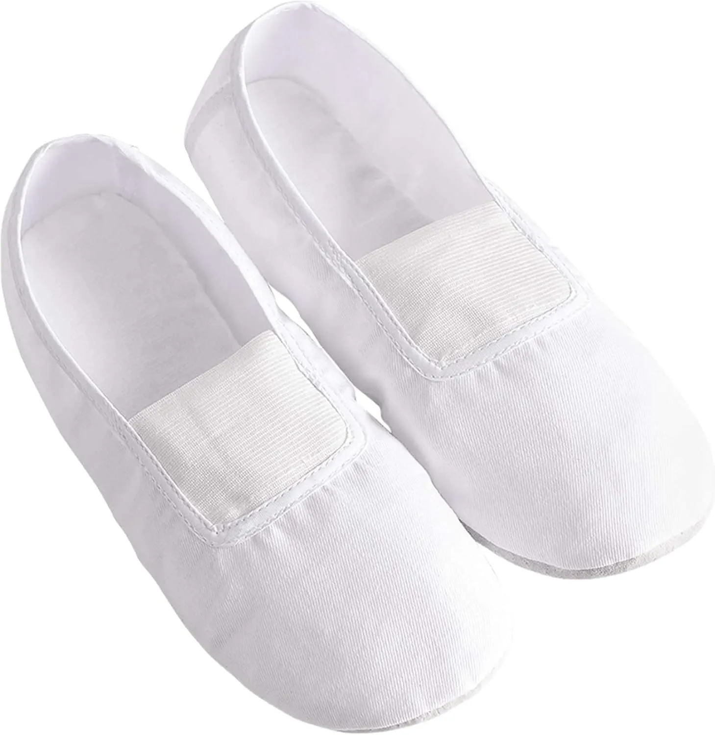 Daydance Full Sole Gymnastics Shoes White