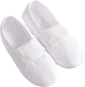 Daydance Full Sole Gymnastics Shoes White