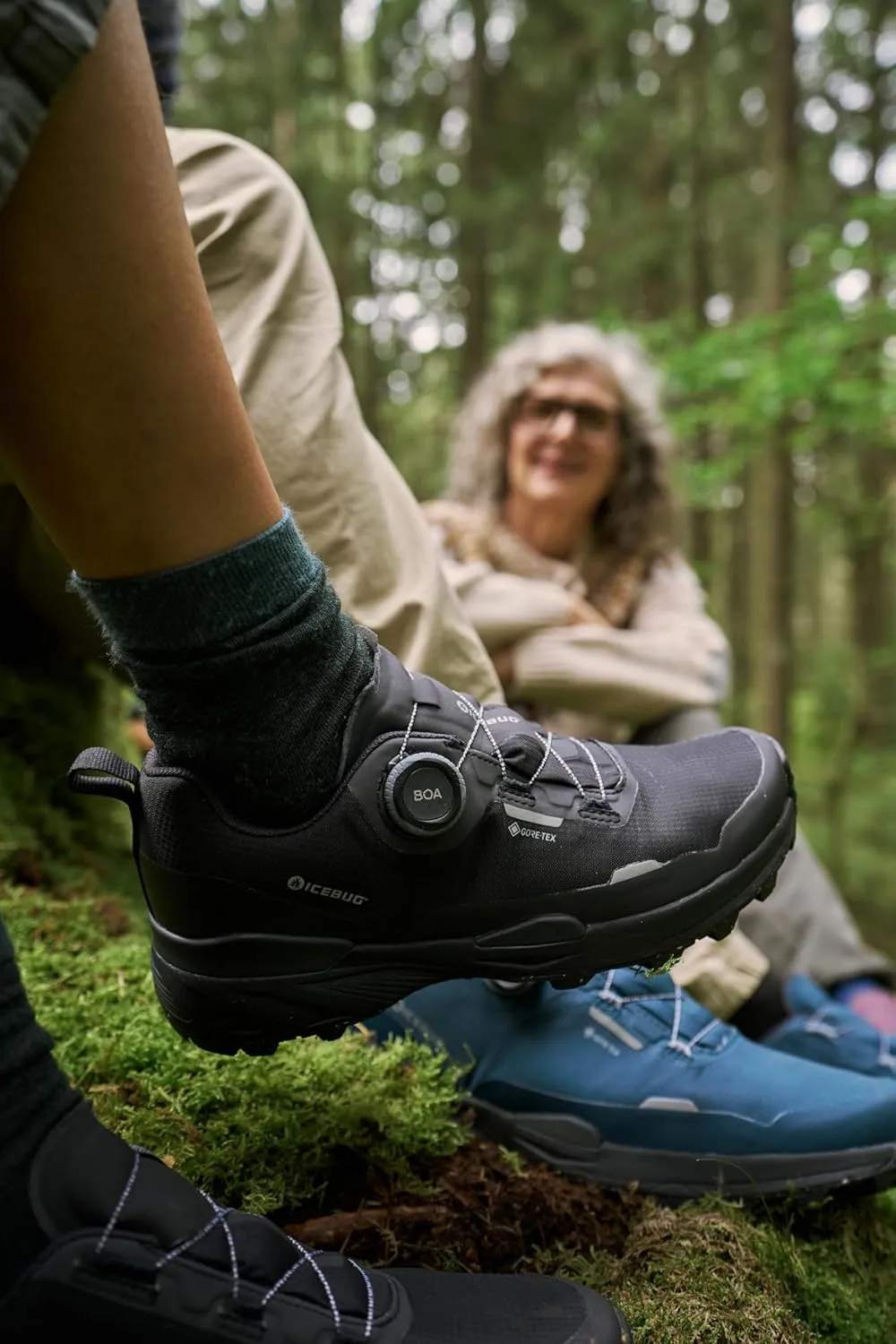 Icebug Rover 2 GTX Versatile Waterproof Outdoor Shoe with BOA Fit System Women