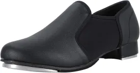 Linodes Unisex PU Leather Slip On Tap Shoe Dance Shoes for Women and Men's Dance Shoes