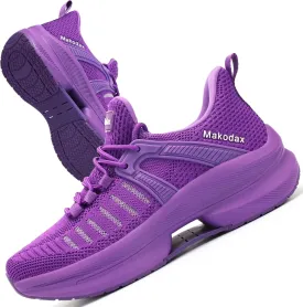 Makodax Womens Walking Shoes Non Slip Sneakers Comfortable Tennis Running Shoes