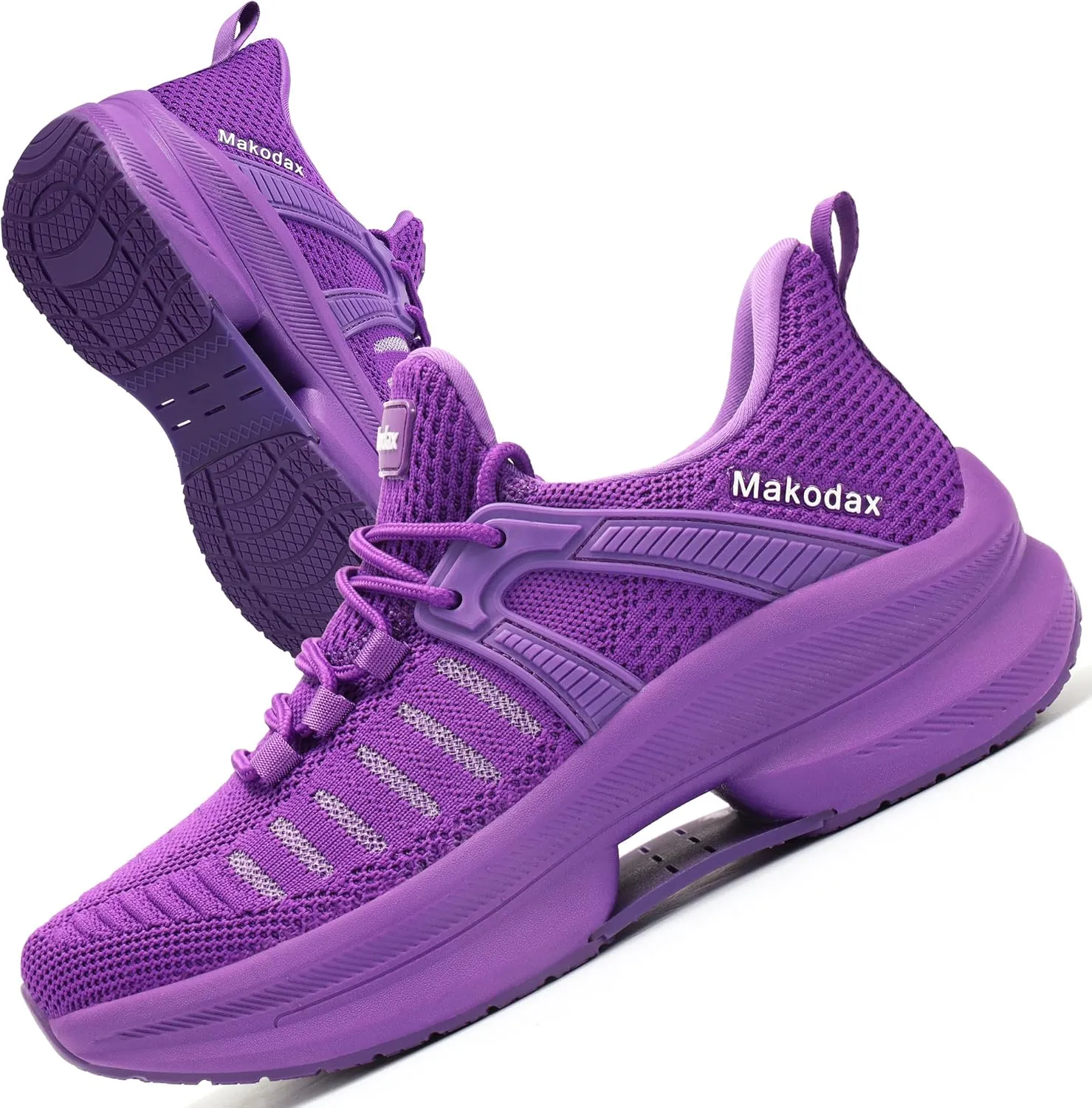 Makodax Womens Walking Shoes Non Slip Sneakers Comfortable Tennis Running Shoes