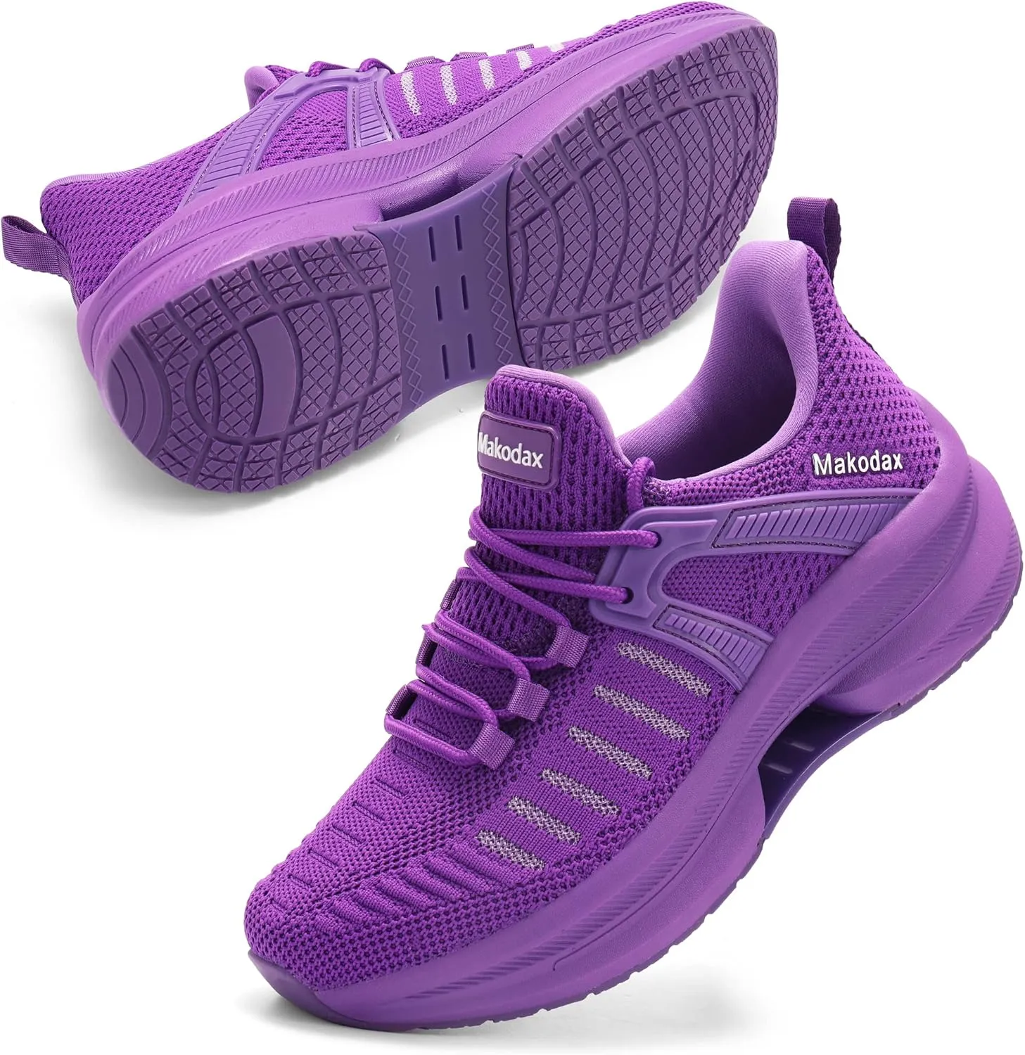 Makodax Womens Walking Shoes Non Slip Sneakers Comfortable Tennis Running Shoes