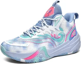 Men's Basketball Shoes for Women Breathable Non Slip Fashionable Comfortable Training Shoes Outdoor Sneakers