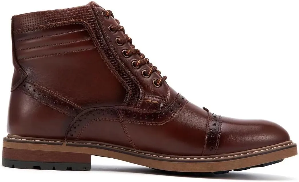 Men's Chukka Boots Genuine Leather Ankle Boot for Men Classic Casual Oxford Style Footwear
