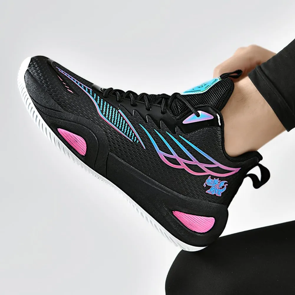 NCNDB Unisex Basketball Shoes Breathable Running Fashion Sneakers Anti Slip Cushion Sports Shoes for Running Walking Training