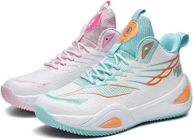 NCNDB Unisex Basketball Shoes Breathable Running Fashion Sneakers Anti Slip Cushion Sports Shoes for Running Walking Training