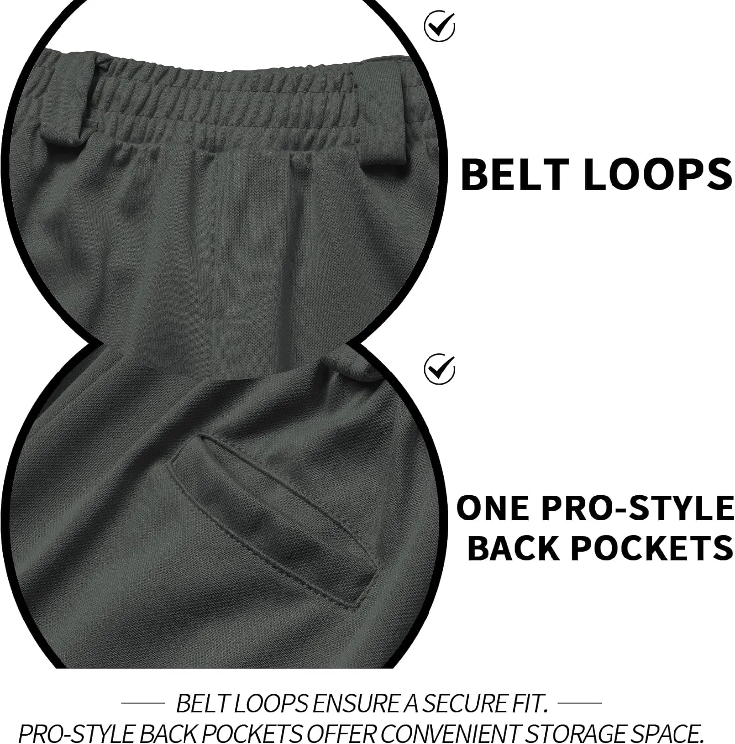 QBK 2T/3T/4T/5T to Youth Toddler Boys Baseball Pants Girl Softball Pants Kids Tee Ball Pants with Side Piping/Braid