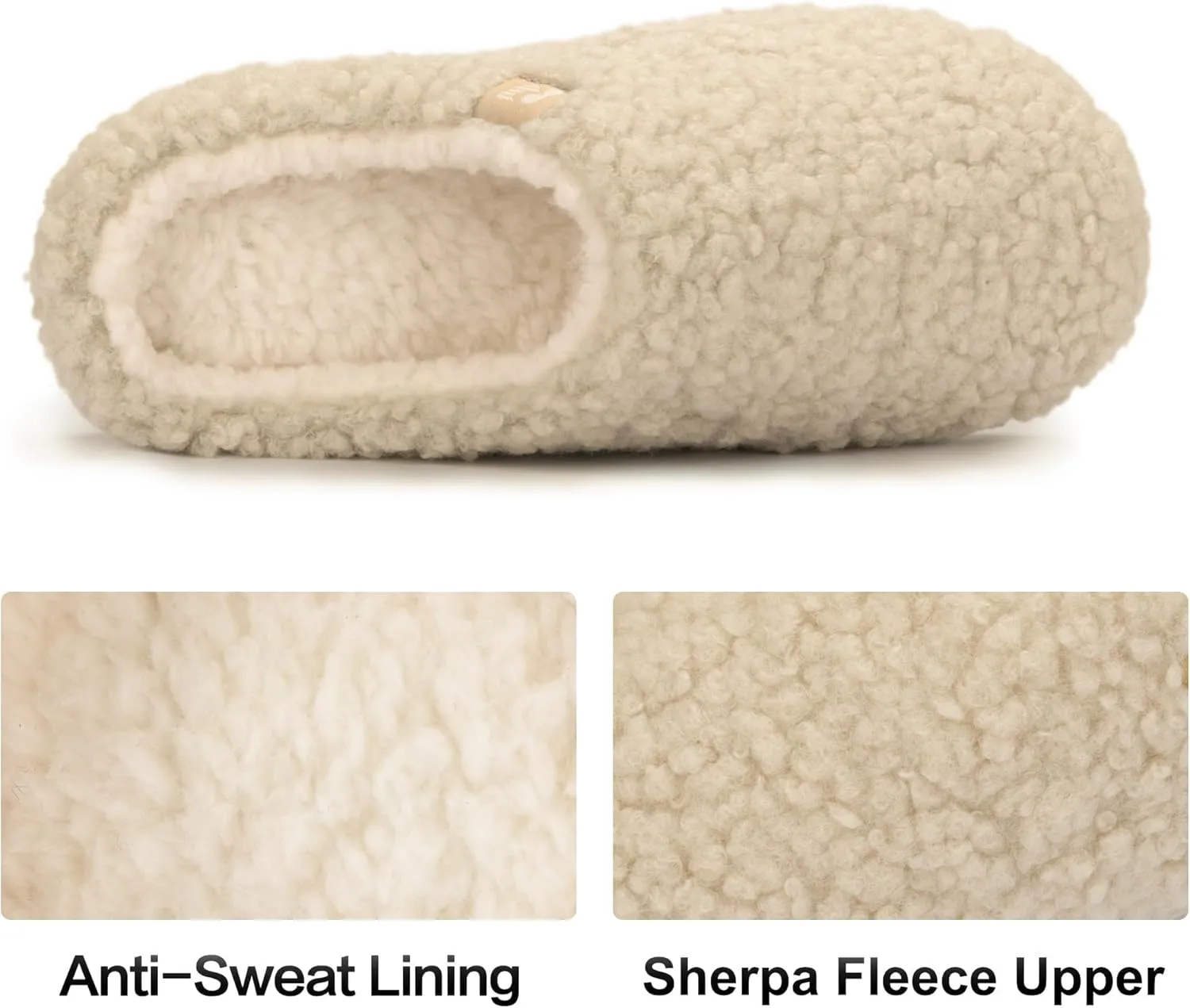 RockDove Women's Plush Retreat Sherpa Fleece Clog Slipper