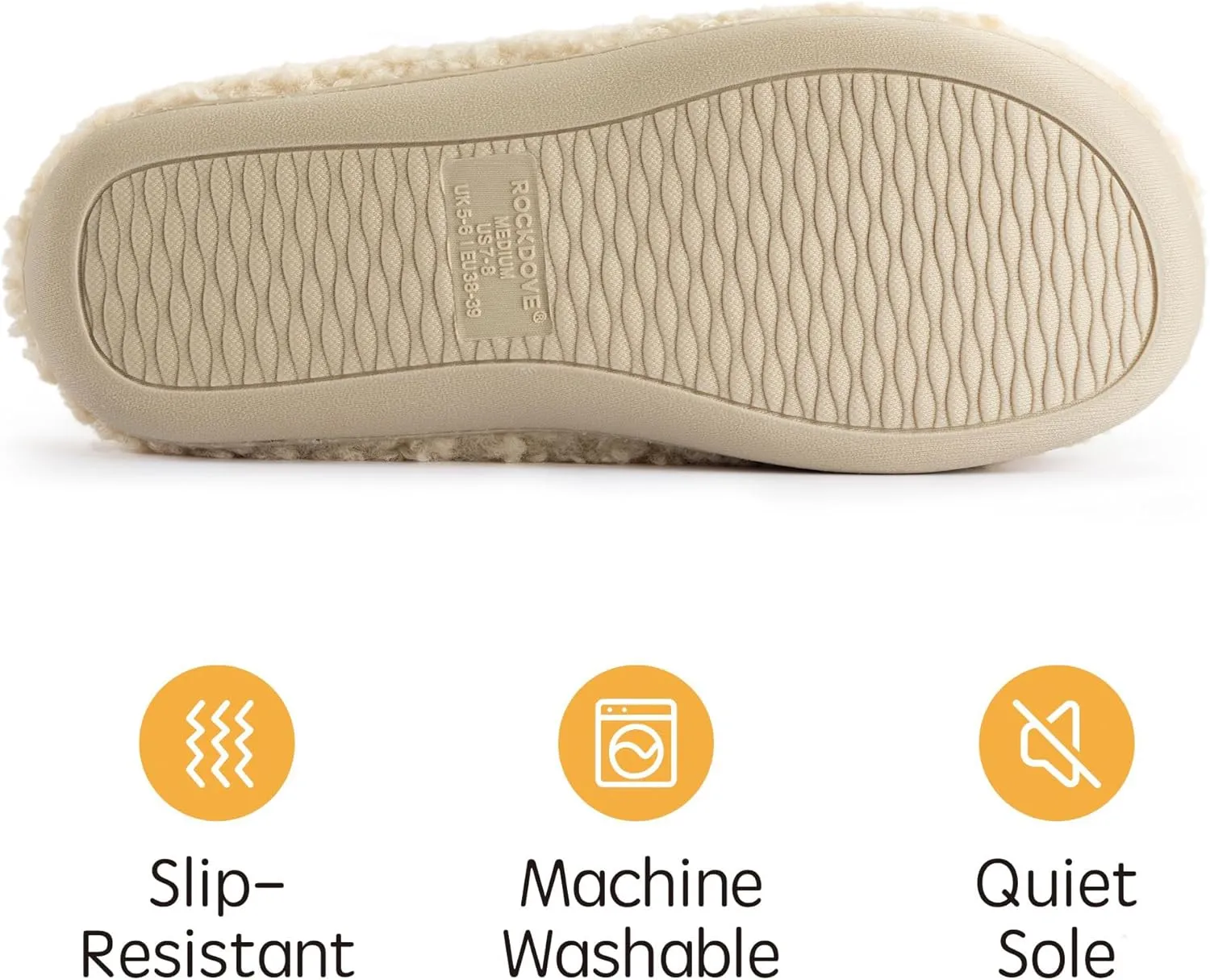 RockDove Women's Plush Retreat Sherpa Fleece Clog Slipper