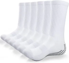 TANSTC Grip Socks for Men and Women - Anti-Slip Soccer, Pilates, Yoga Non-Slip Socks