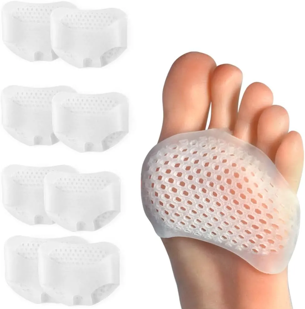 Toe Pads Ball of Toe Cushions Metatarsal Pads Ball of Foot Pads Mortons Neuroma Callus Metatarsal Foot Pain Relief Bunion Forefoot Cushioning Relief Women