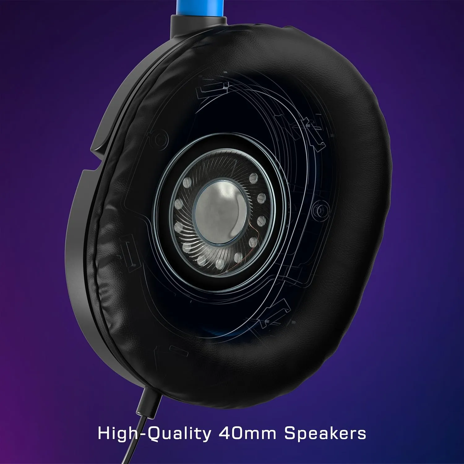 Turtle Beach Recon 50 PlayStation Gaming Headset - PS5, PS4, Xbox Series X, Xbox Series S, Xbox One, Mobile & PC with 3.5mm - Removable Mic, 40mm Speakers