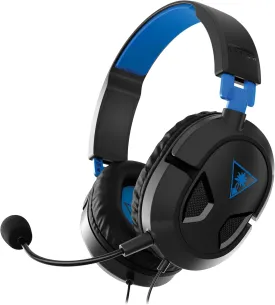 Turtle Beach Recon 50 PlayStation Gaming Headset - PS5, PS4, Xbox Series X, Xbox Series S, Xbox One, Mobile & PC with 3.5mm - Removable Mic, 40mm Speakers