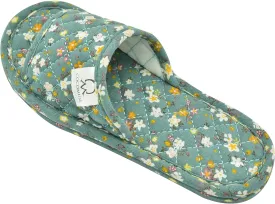 Ultralight Soft Indoor Open Toe Cotton linen Slippers Absorb Sweat Cloth Bottom House Slippers