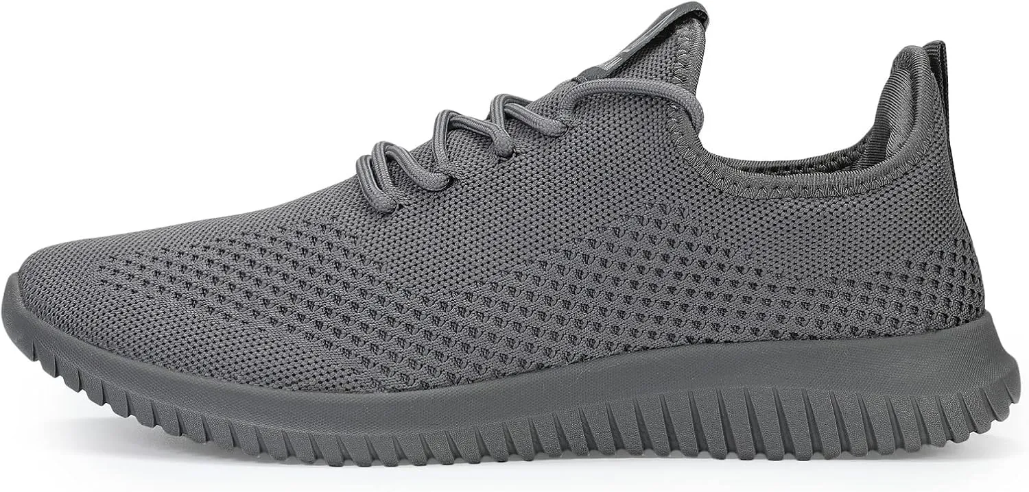 VAMJAM Men's Running Shoes Ultra Lightweight Breathable Walking Shoes Non Slip Athletic Fashion Sneakers Mesh Workout Casual Sports Shoes