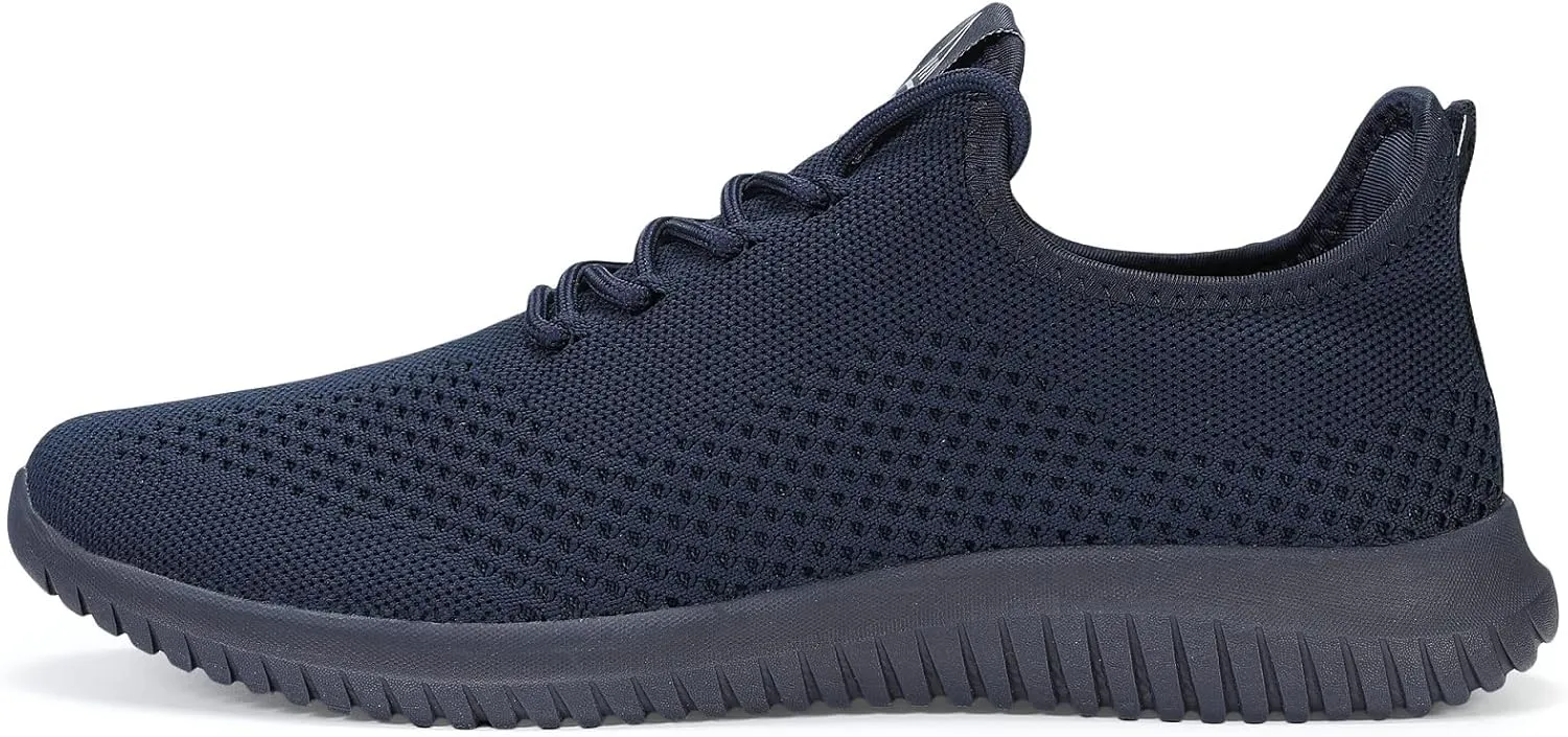 VAMJAM Men's Running Shoes Ultra Lightweight Breathable Walking Shoes Non Slip Athletic Fashion Sneakers Mesh Workout Casual Sports Shoes