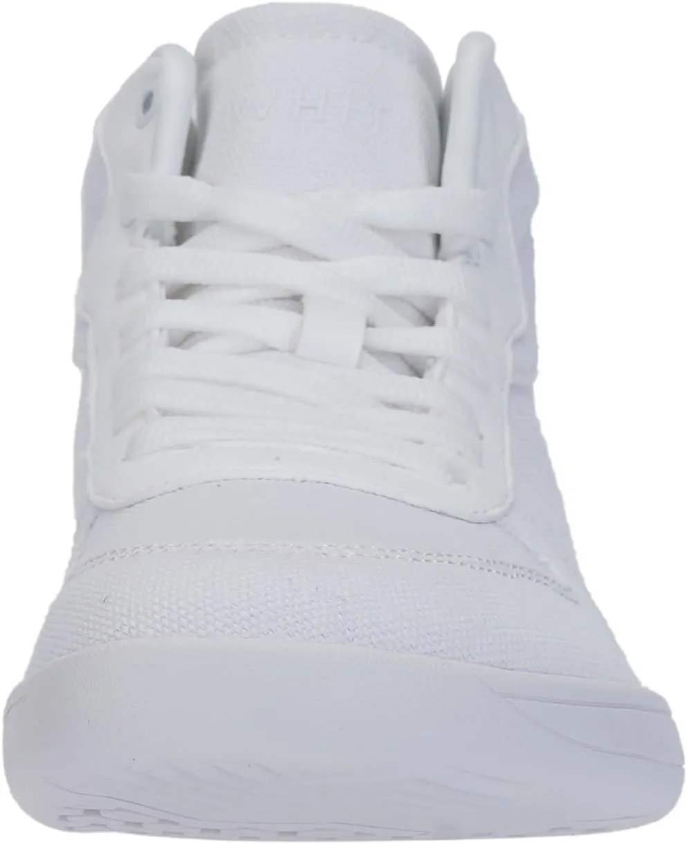 WHITIN Women's High-Top Canvas Minimalist Barefoot Shoes   Wide Toe Box   Zero Drop