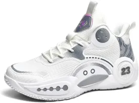 Women Men Basketball Shoes Breathable Non Slip Sneakers Unisex High Top Ultra-Light Fashion Outdoor Sports Shoes