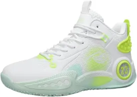Womens Fashion Lace Up Arch Support Basketball Shoes Breathable Non Slip Comfortable High Top Sneakers Running Walking Tennis Shoes