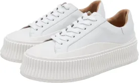 Women's Hidden Wedge-Shaped Platform Sports Shoes with Lace up Round Toe Casual Walking Women's Shoes