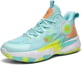 Womens Mens Basketball Shoes Breathable Non Slip Running Athletic Cushion Sports Shoes Fashion Outdoor Sneakers