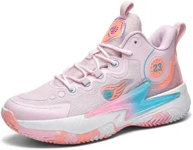 Womens Mens Basketball Shoes Breathable Non Slip Running Athletic Cushion Sports Shoes Fashion Outdoor Sneakers