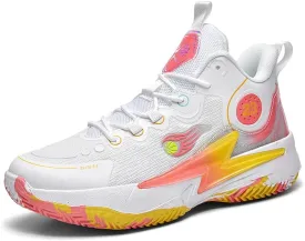 Womens Mens Basketball Shoes Breathable Non Slip Running Athletic Cushion Sports Shoes Fashion Outdoor Sneakers